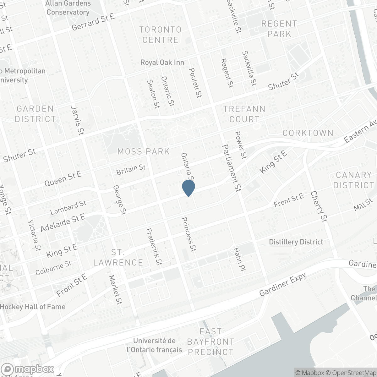 520 - 460 ADELAIDE STREET E, Toronto, Ontario M5A 0E7